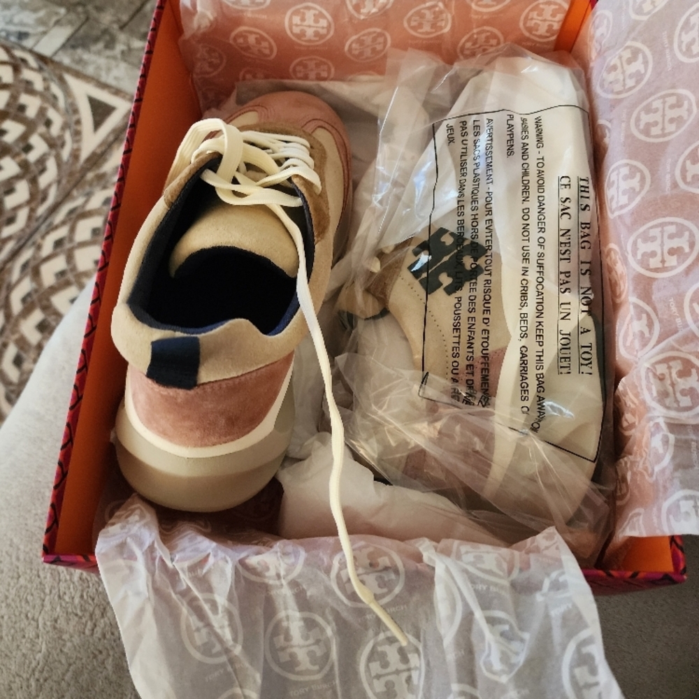Tory Burch Pink Sneakers